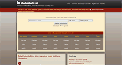 Desktop Screenshot of dokostola.sk